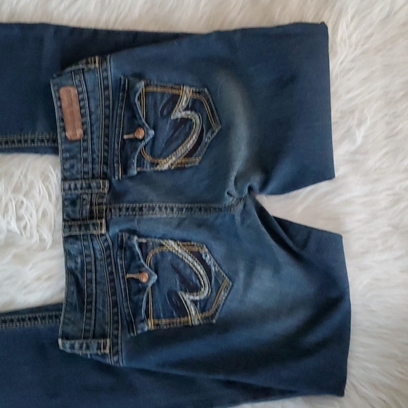 Express LOW Rise Bootcut Jeans - Picture 4 of 4